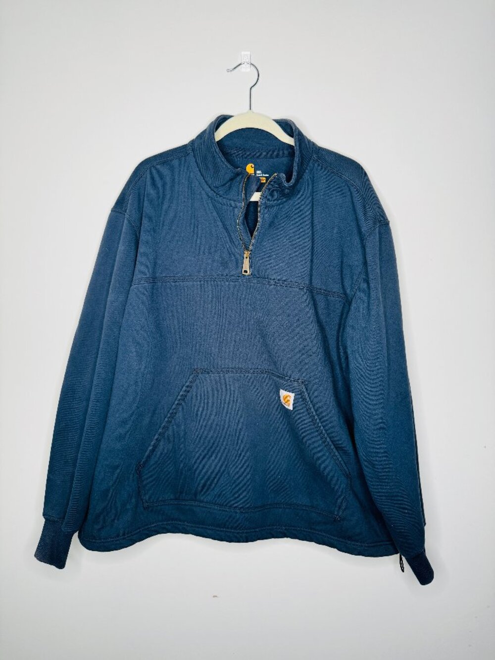 Carhartt Rain Defender Paxton Heavyweight Quarter Zip Sweatshirt Mens 2XL Origin